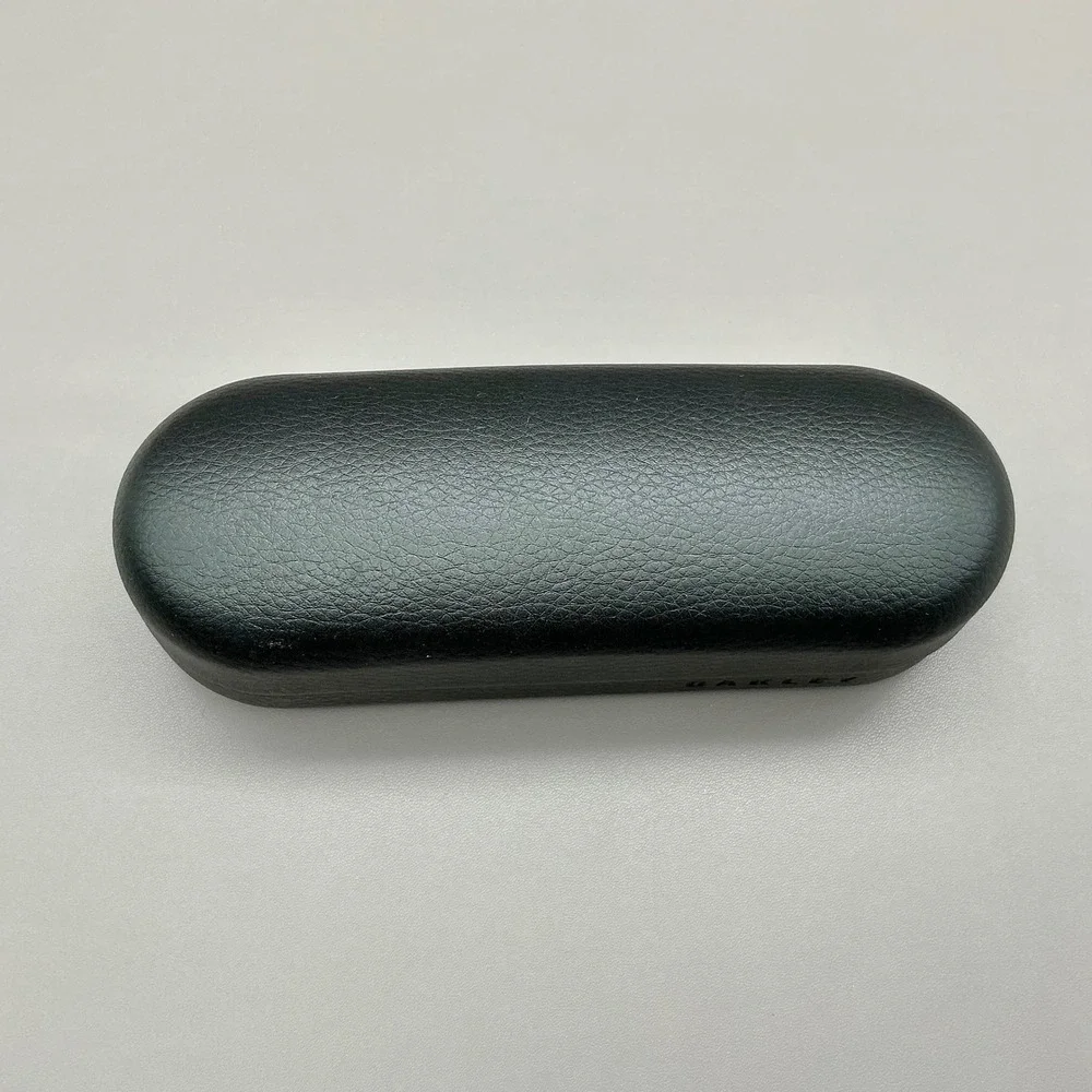 Oakley Case Unisex Black Faux Leather Hard Shell Protective Eyewear CASE ONLY
